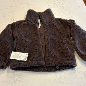 Lululemon cinchable fleece zip up